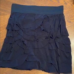 Black Mesh Express skirt